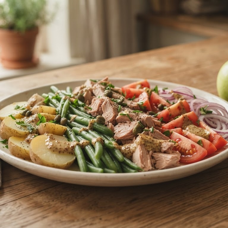 Maaltijdsalade met tonijn recept