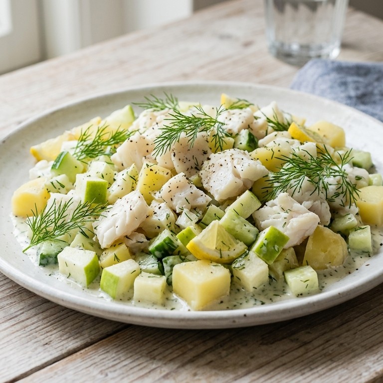 Maaltijdvissalade recept