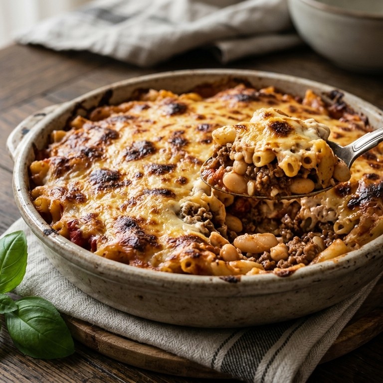 Macaroni al forno recept
