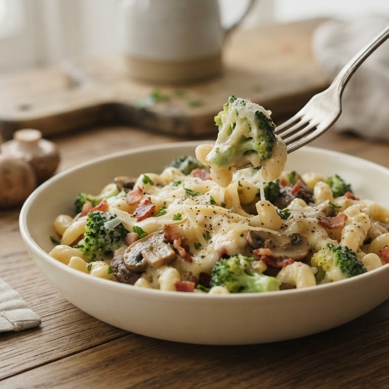 Macaroni met broccoli recept
