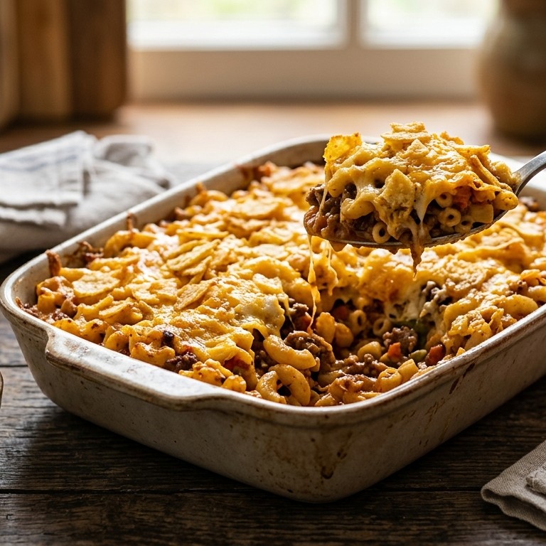 Macaroni met chips recept
