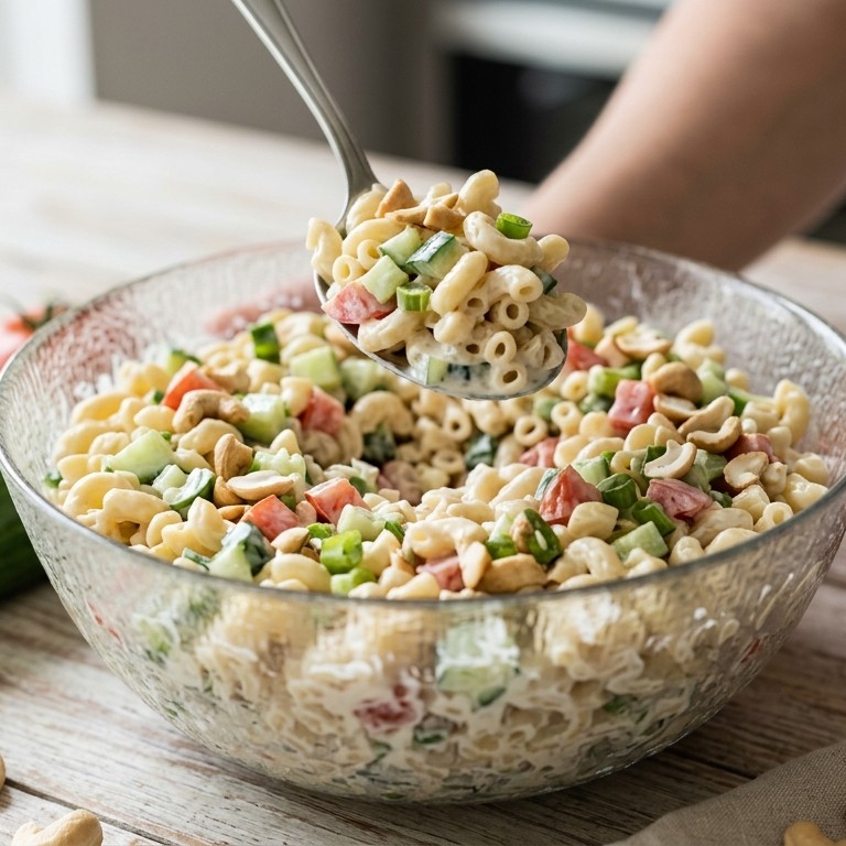 Macaroni salade recept