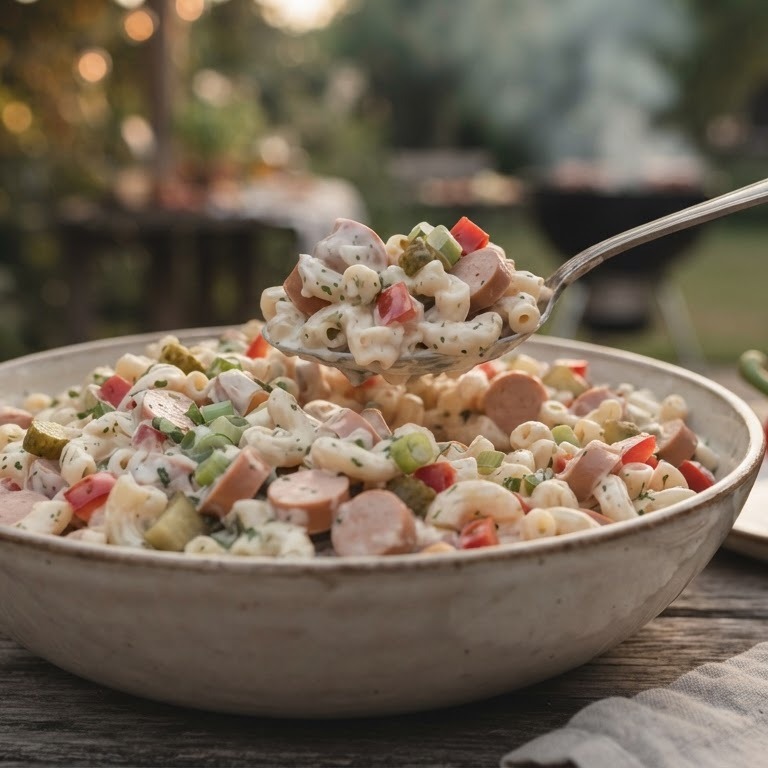 Macaroni salade recept