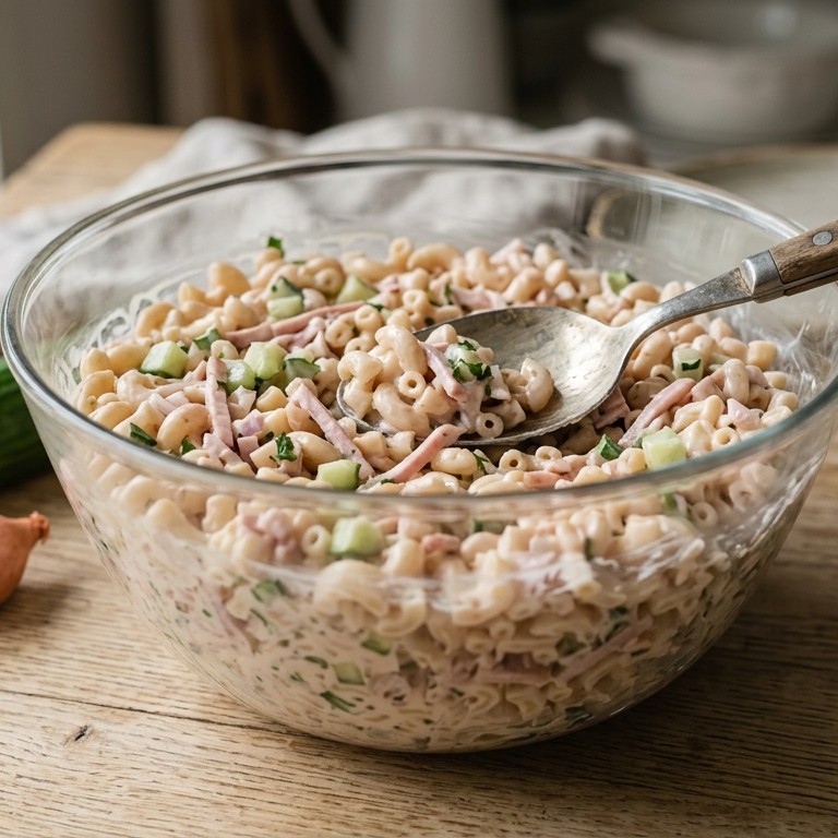 Macaroni salade recept