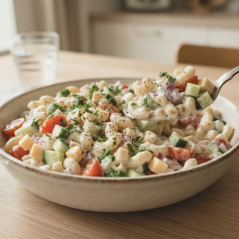 Macaroni-salade recept