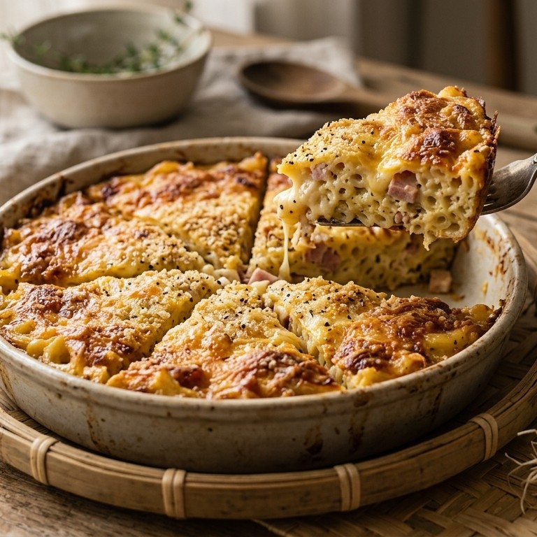 Macaronipan recept