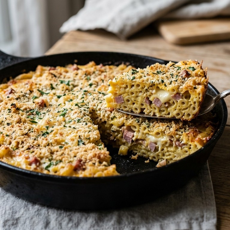 Macaronipan recept