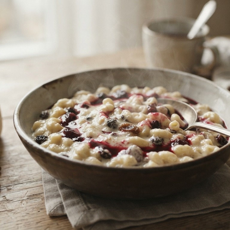 Macaronipap recept