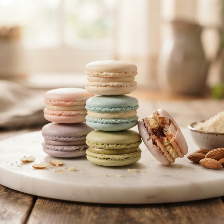 Macarons recept