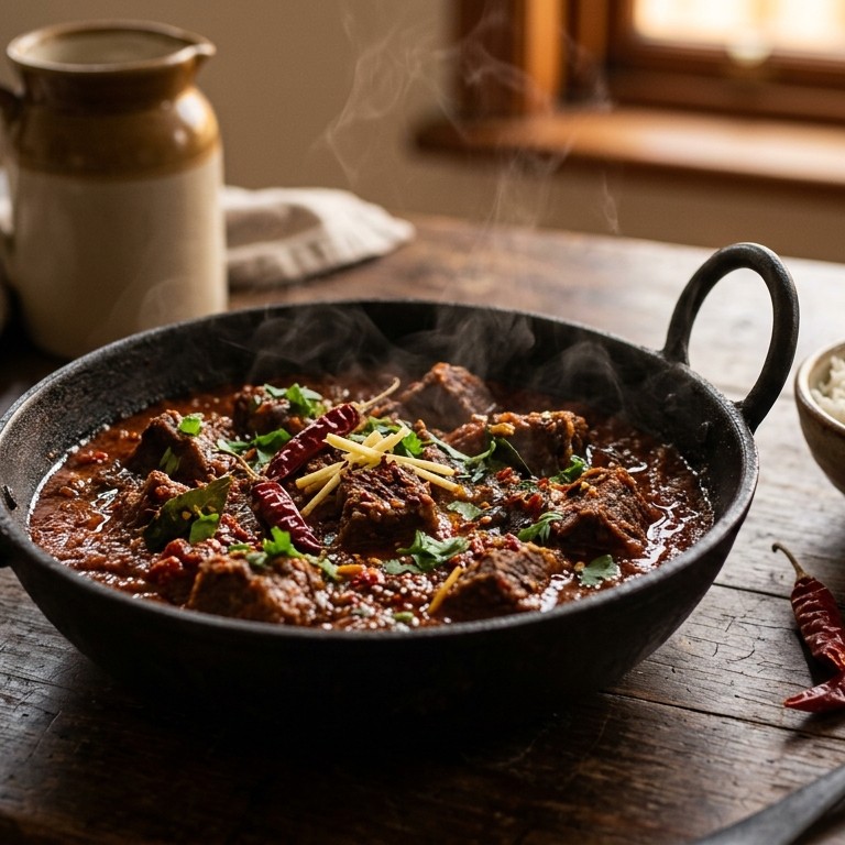 Madrasi kari (rundercurry Madras) recept