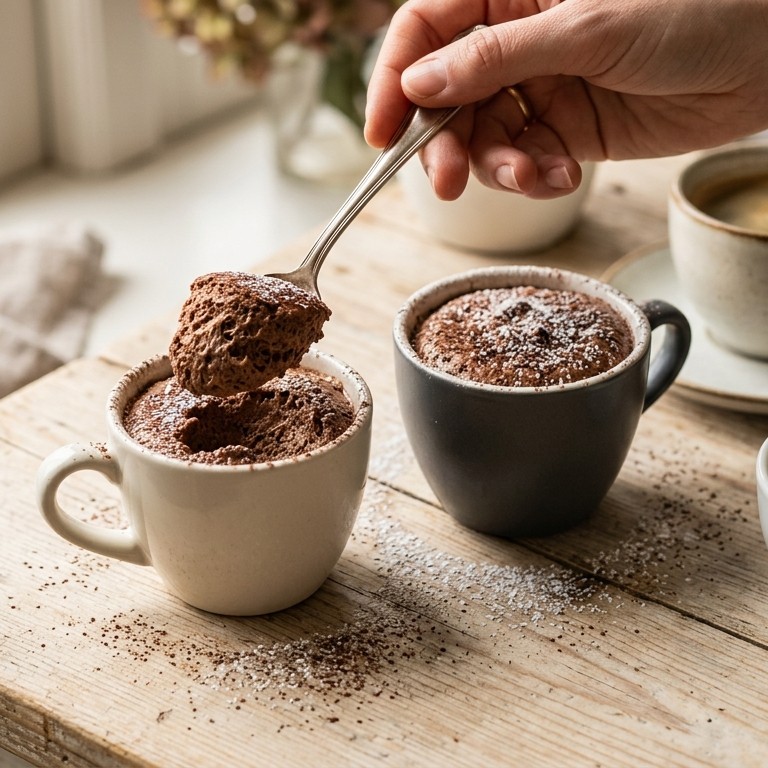 Magere chocolade mousse recept