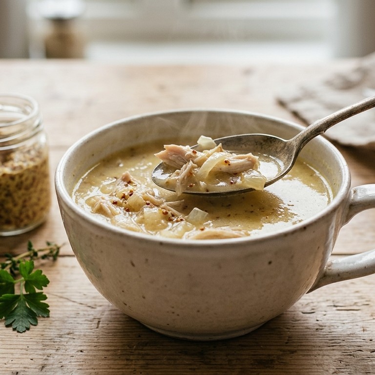 Magere mosterdsoep recept