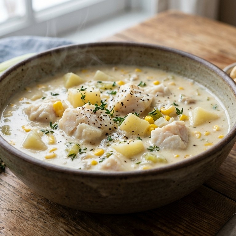 Maine chowder recept