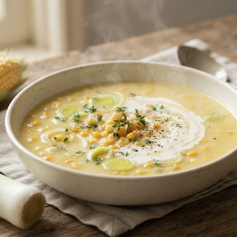Mais-roomsoep recept