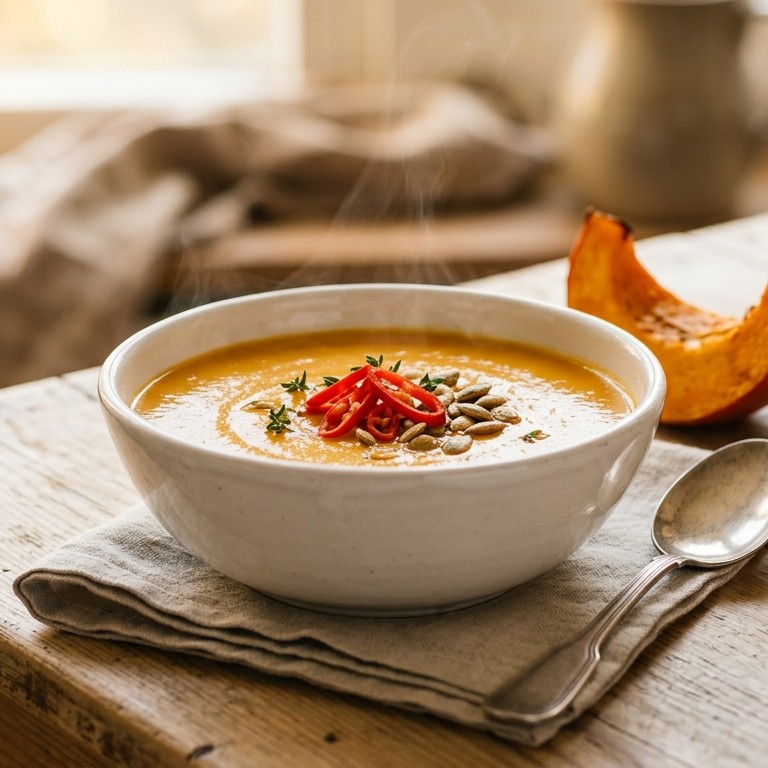 Makkelijke pompoensoep recept