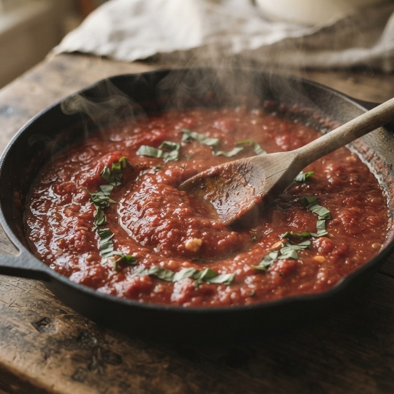 Makkelijke tomatensaus recept