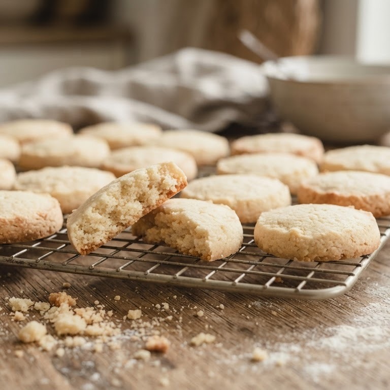 Makkelijke zandkoekjes recept