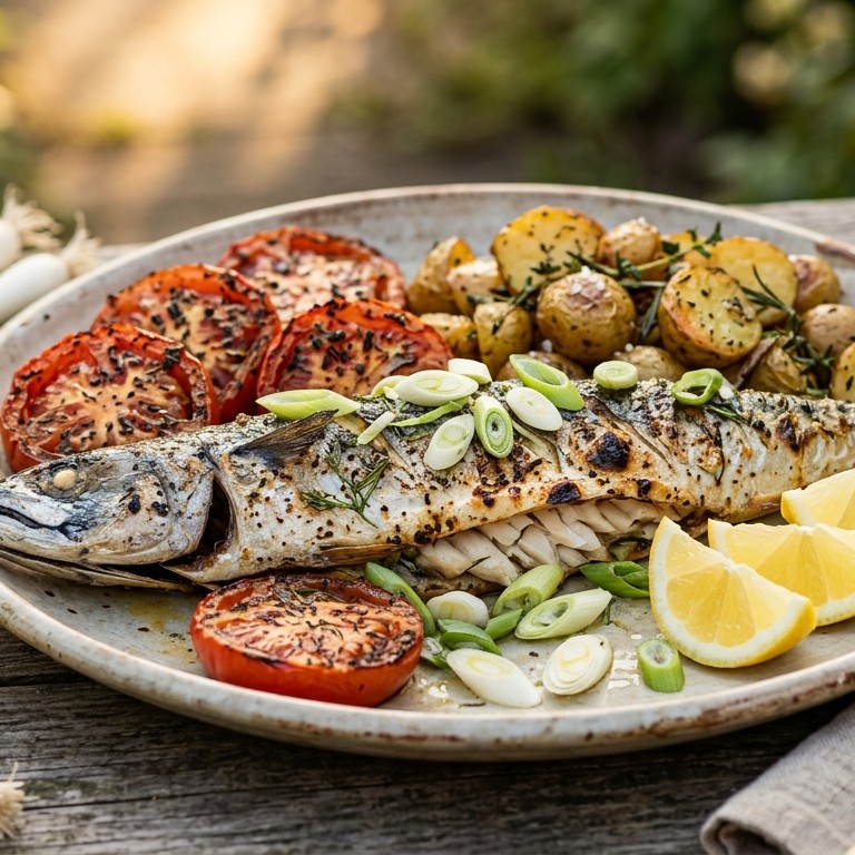 Makreel uit de grill recept