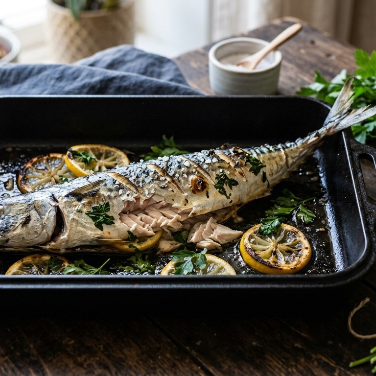 Makreel uit de oven recept
