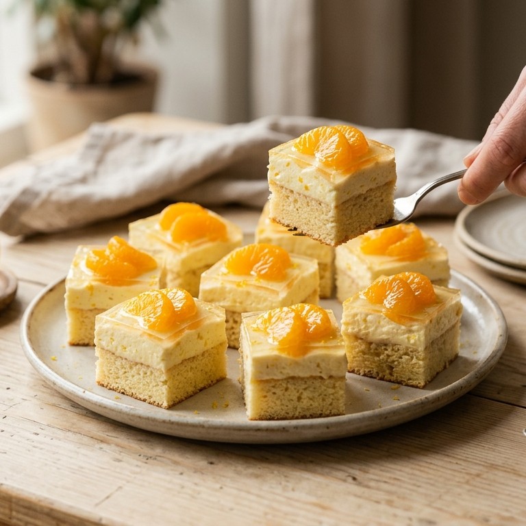Mandarijnengebakjes recept