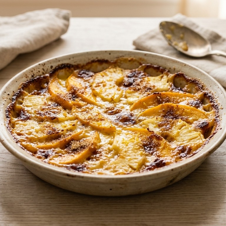 Mango-ananasgratin recept