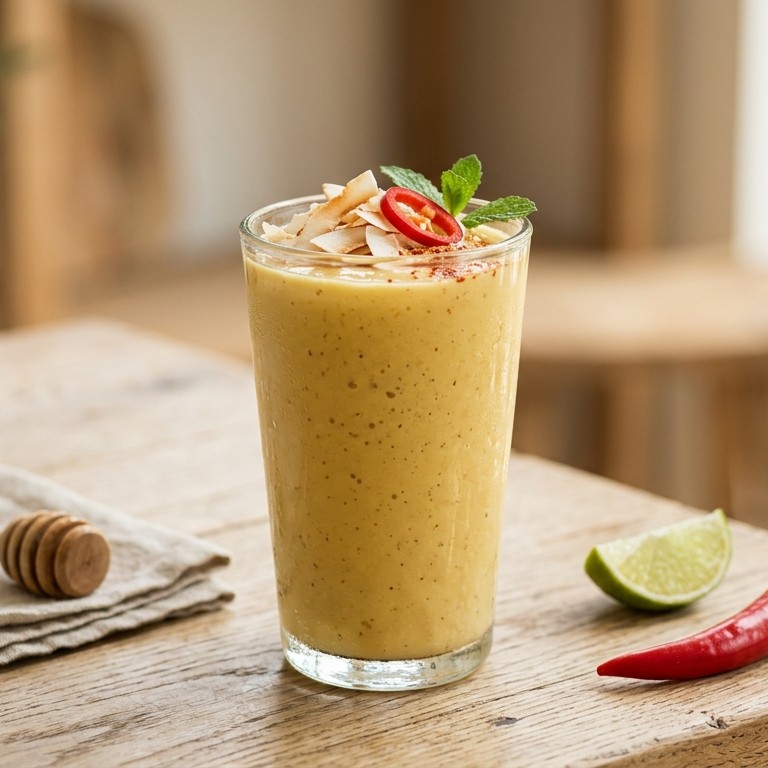 Mango-kokossmoothie recept