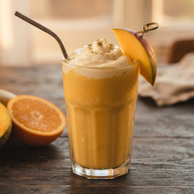 Mango-sinaasappelshake recept