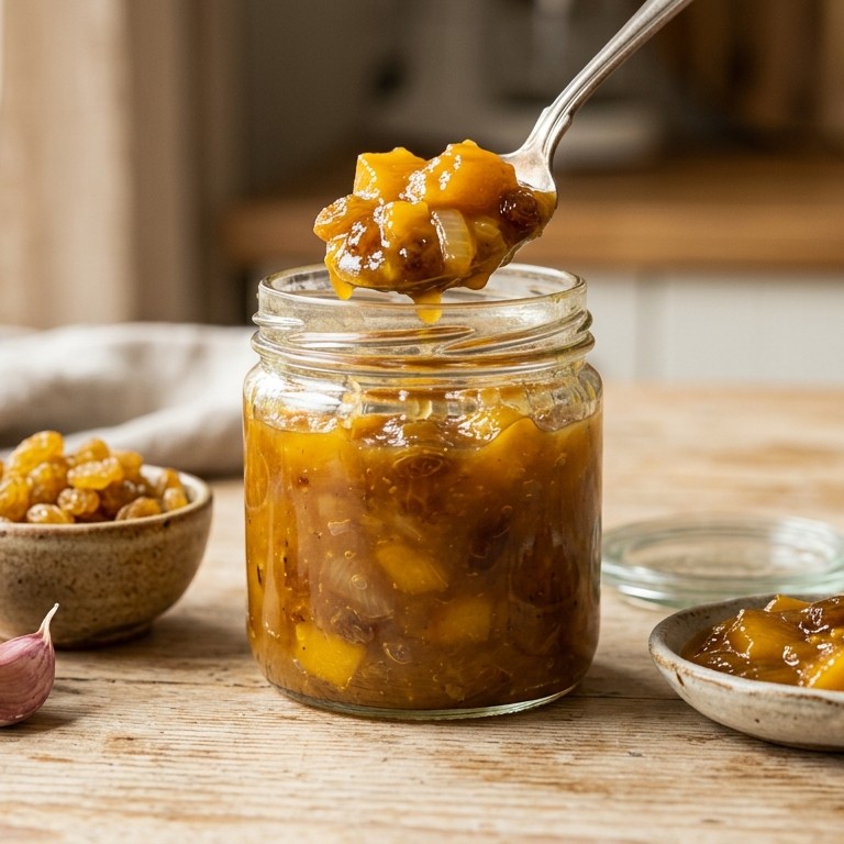 Mangochutney recept