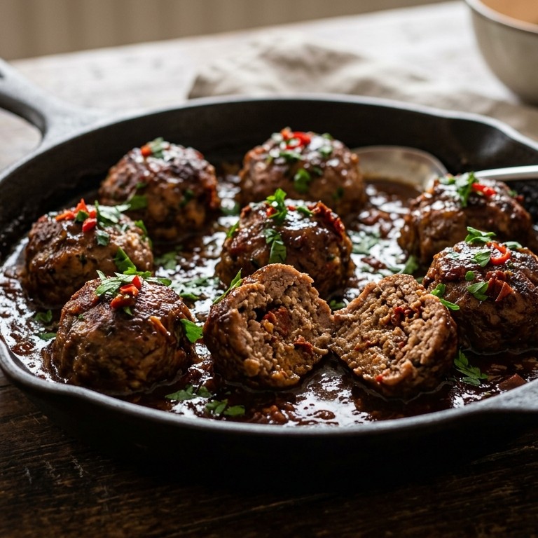 Mannen gehaktballen recept