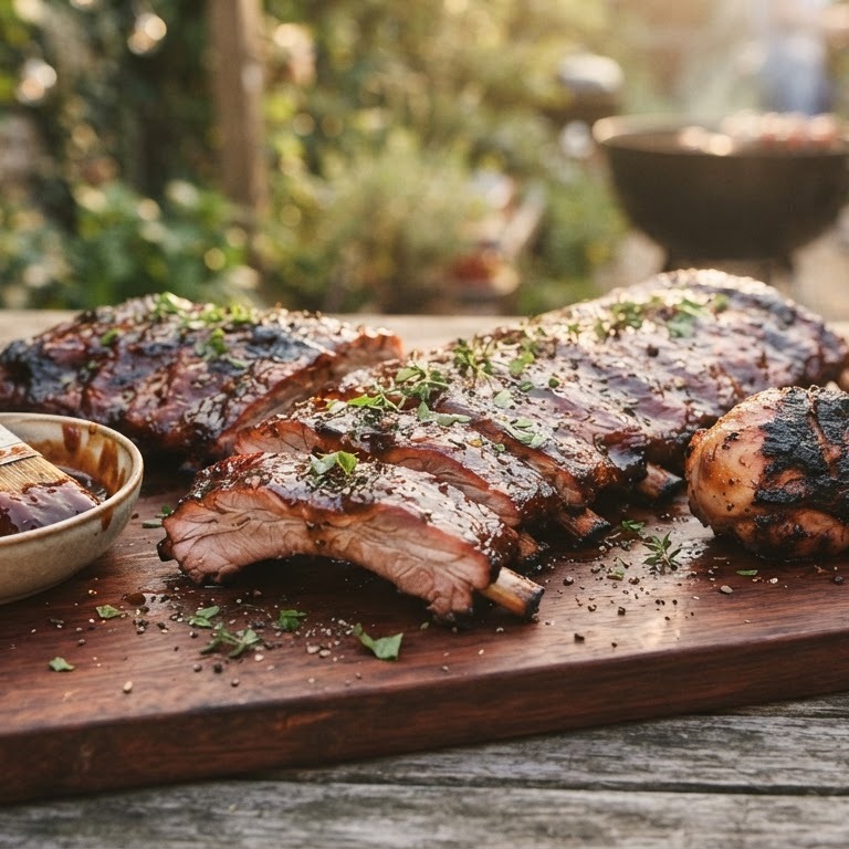Marinade voor kip of spareribs recept