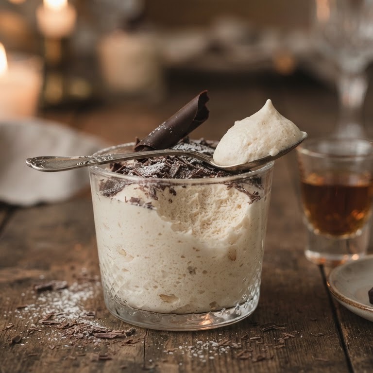 Marsepeinmousse recept