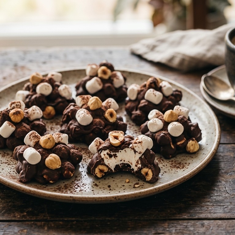 Marshmallow-noten bonbons recept