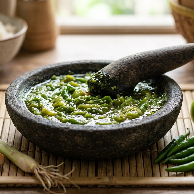 Masak hijau (Groene saus) recept