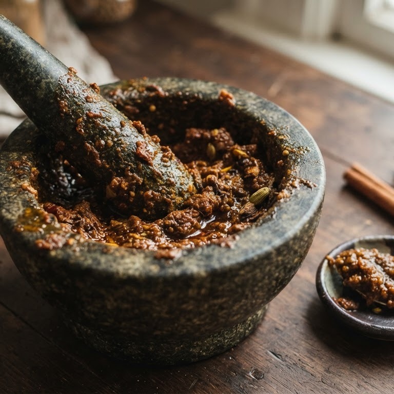 Masaman Kerriepasta recept