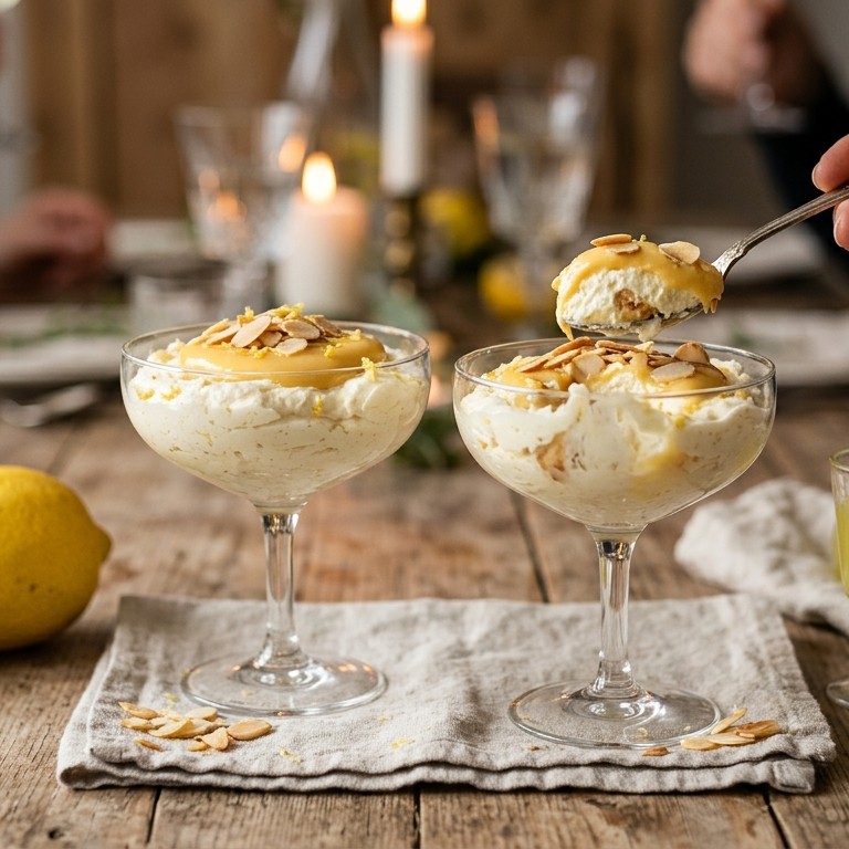 Mascarpone , Limoncello en advocaat recept