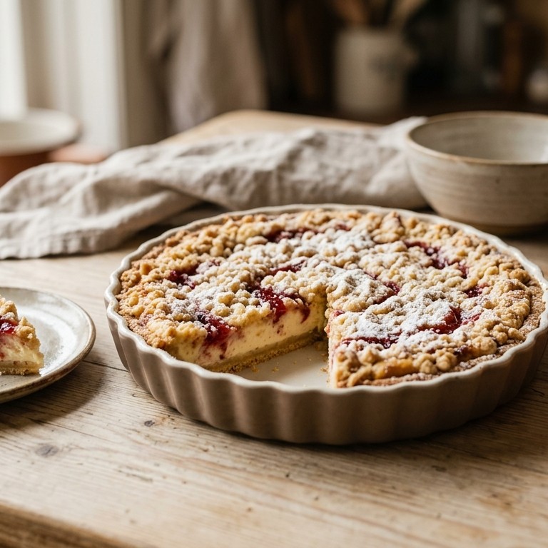 Mascarponekruimeltaart recept