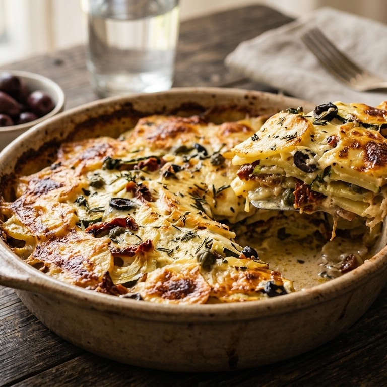 Mediterrane aardappelgratin recept