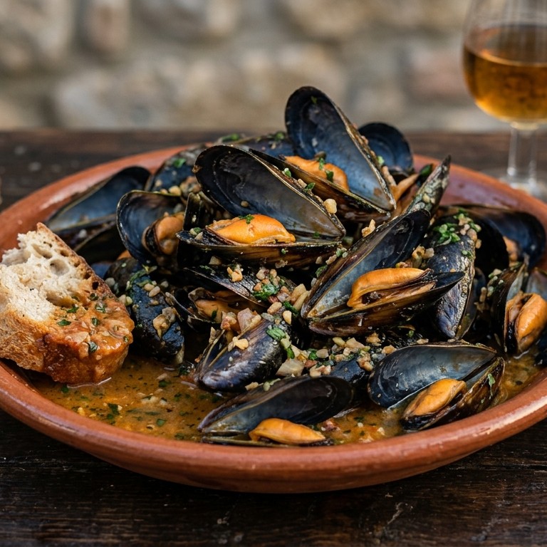 Mejillones a la marinara recept