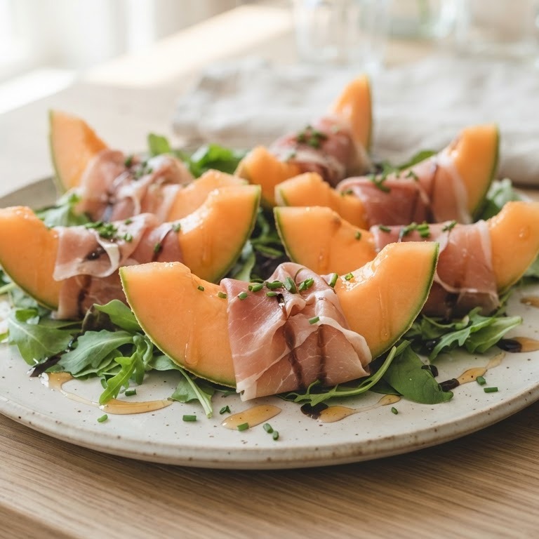 Meloen met ham recept