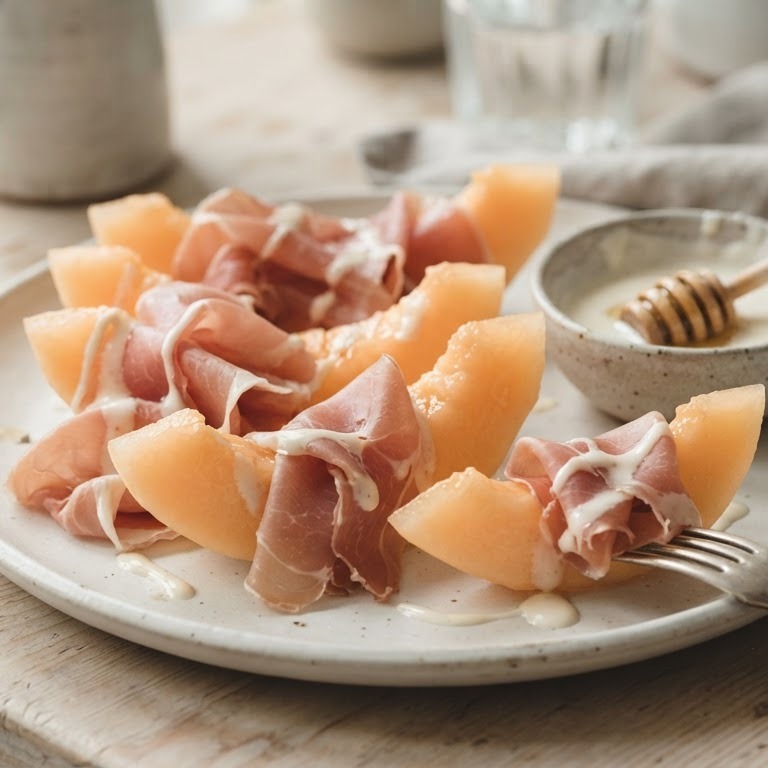 Meloen met parmaham recept