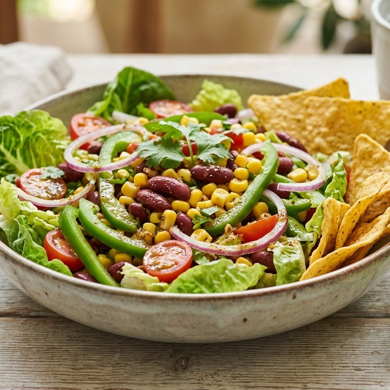 Mexicaanse tortillasalade recept