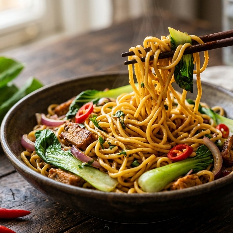 Mie uit de wok recept