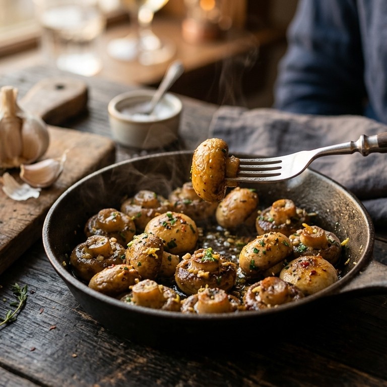 Miens champignons recept