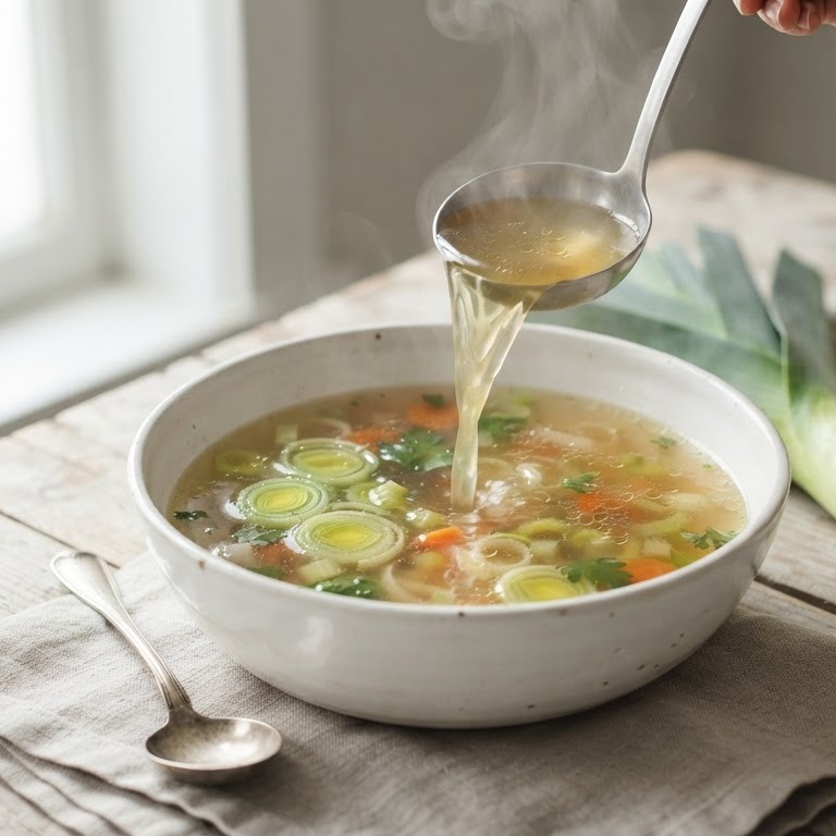 Miens groentenbouillon recept