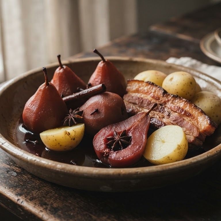 Miens kleiperen met pekelspek recept