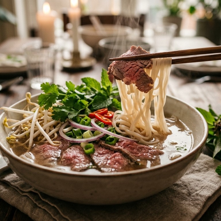 Miesoep met rundvlees recept