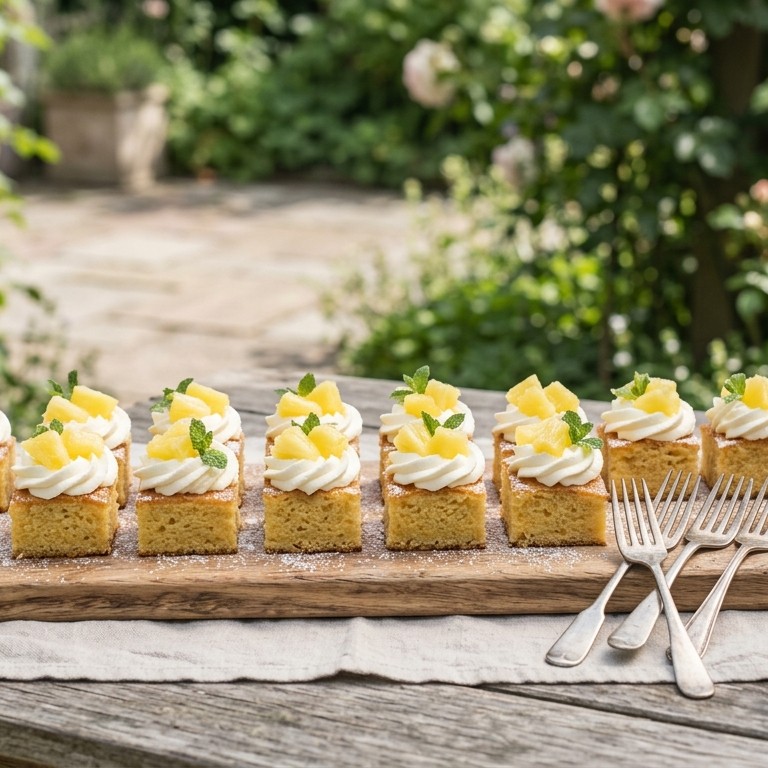Mini gebakje met ananas recept