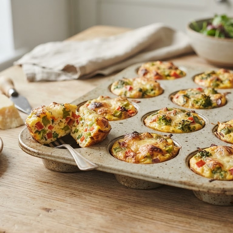 Mini Groentefritatta's recept