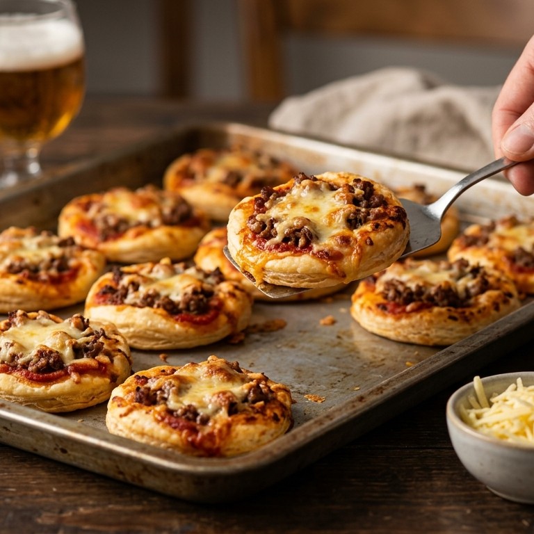 Mini pizza recept