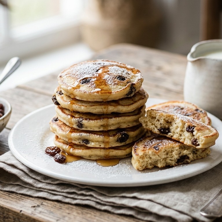 Mini-rozijnenpannenkoekjes recept